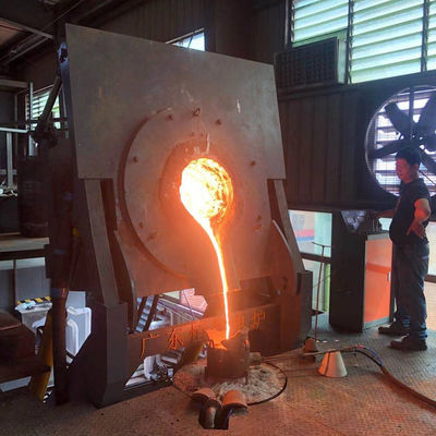 qualidade  Steel Steel Scrap Melting Induction Furnace in 1 Ton Capacity fábrica