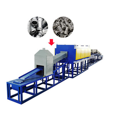 qualidade  Stainless Steel Continuous Bright Heat Treatment Belt Parts Bright Annealing Tubular Annealing Furnace fábrica