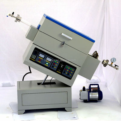 qualidade  1200.C Lab Title Tube Furnace Xinyu Lab Heat Treatment Electric Rotary Tube Furnace For Preparing LiFePO3 LiMnNiO3 Materials fábrica